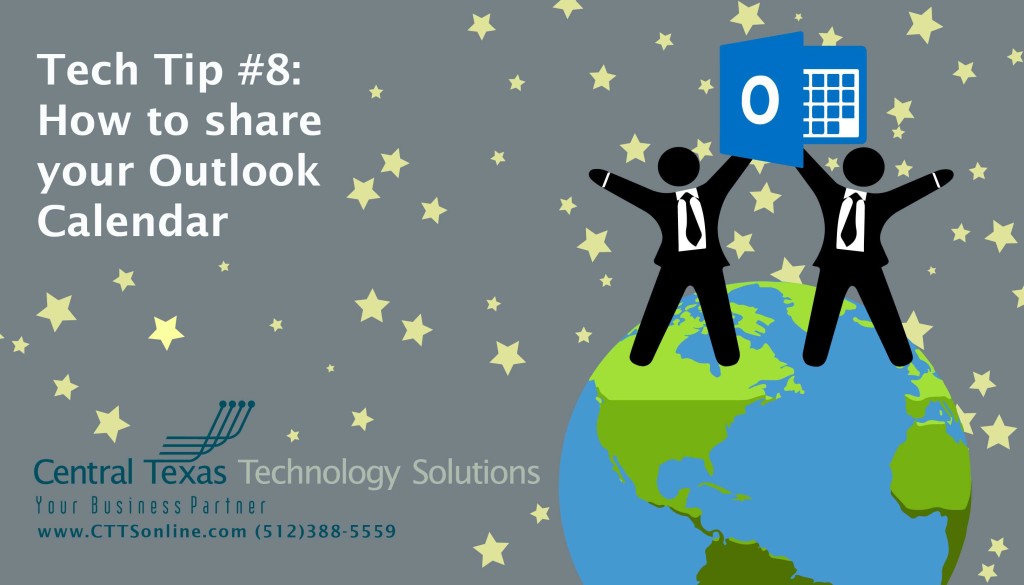 How to Share Your Outlook Calendar IT Support TX