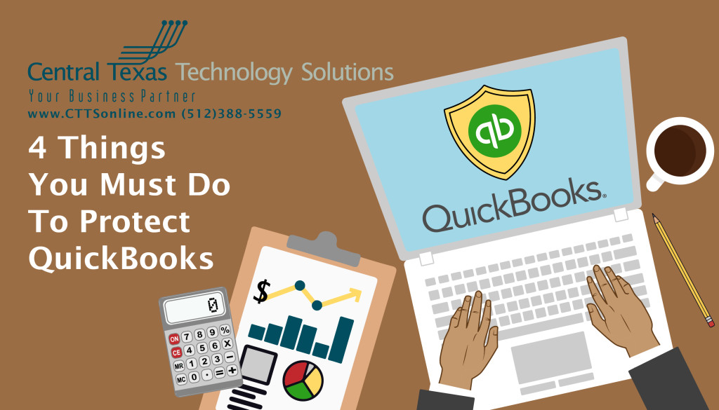 Tech Tip #12: 4 Things You Must Do To Protect QuickBooks