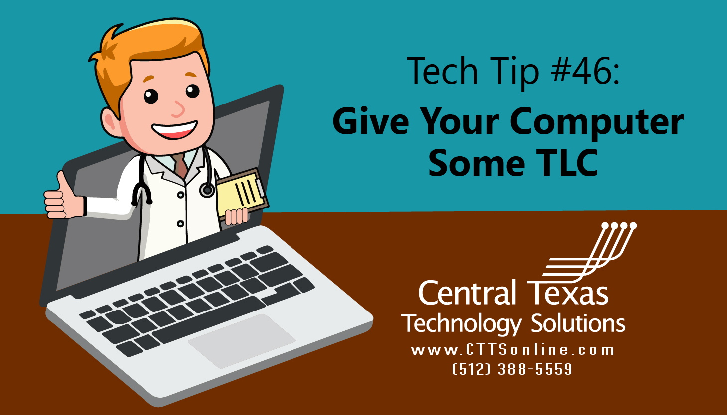 Give Your Computer Some TLC Managed IT Support TX