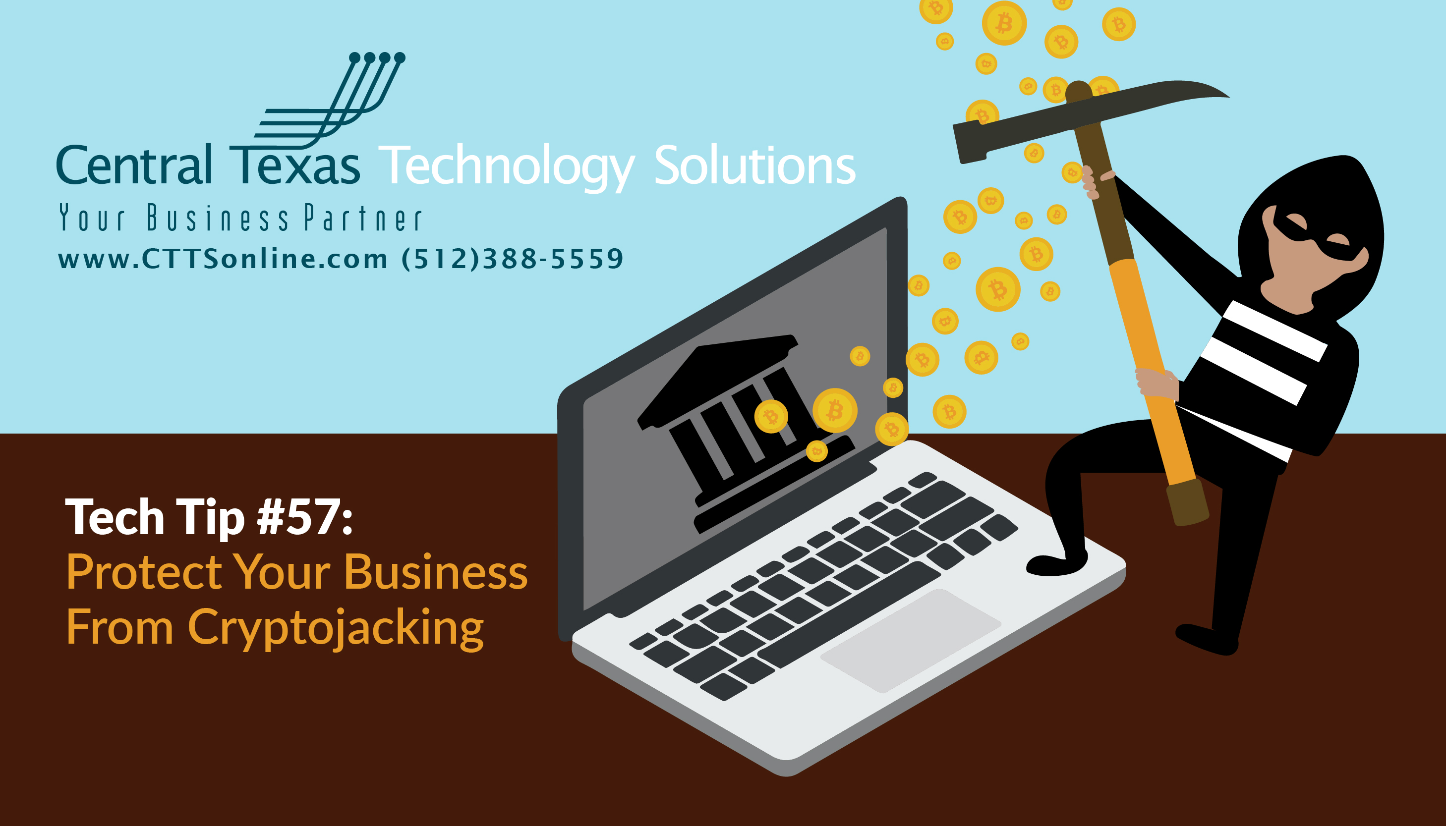 Tech Tip #57: Protect Your Business From Cryptojacking