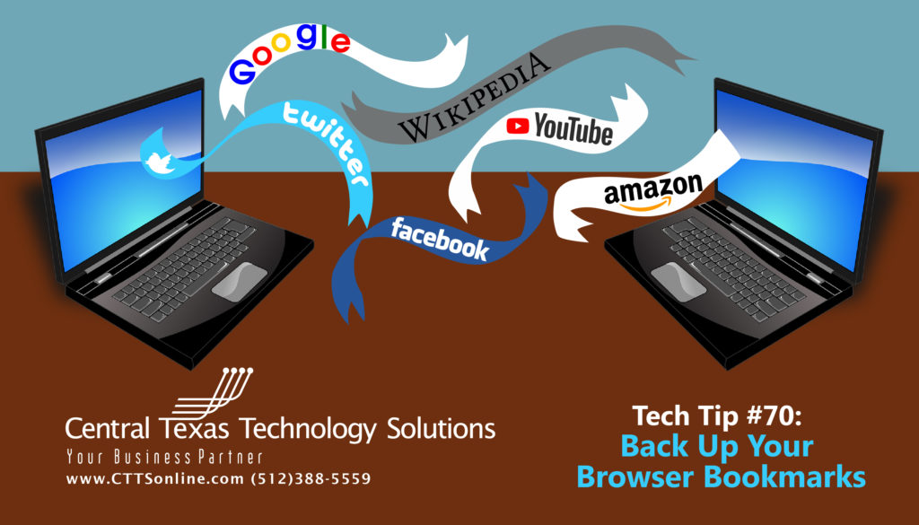 Back Up Your Bookmarks Managed IT Support TX