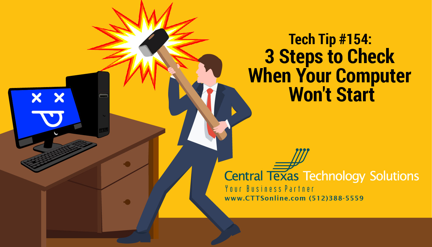 Where to start if your computer won't turn on: PC troubleshooting