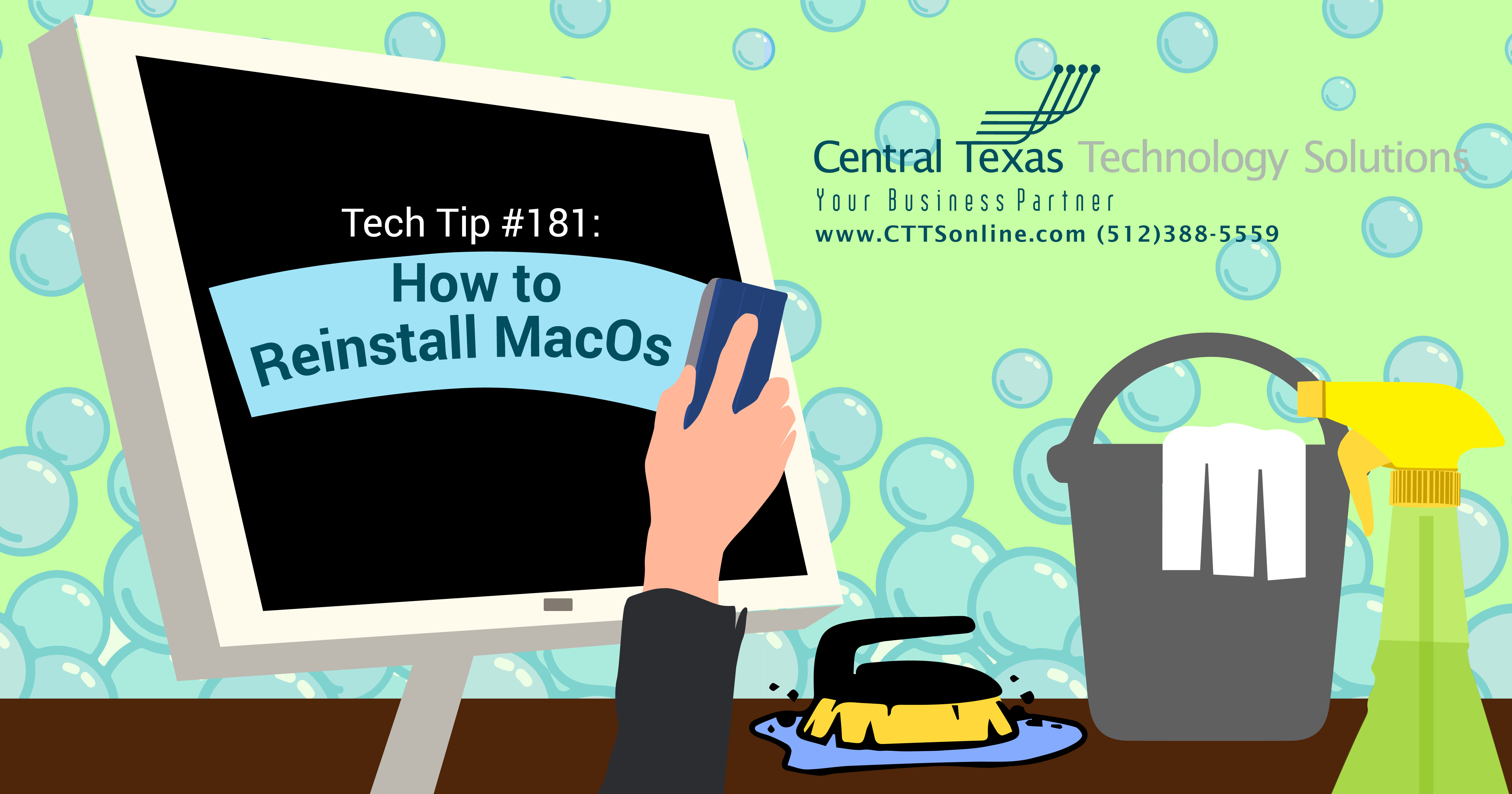How to reinstall Mac OS georgetown TX