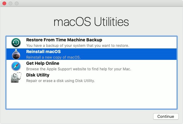How to reinstall Mac OS
