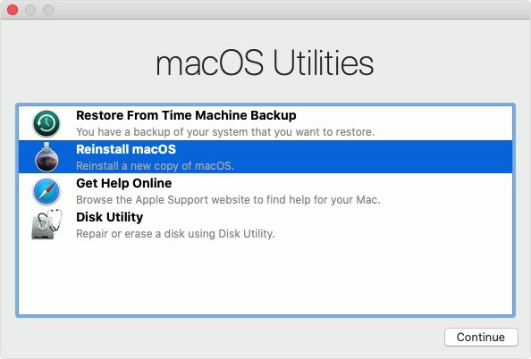 How to reinstall Mac OS