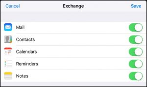 sync and connect mobile device to outlook