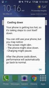 iPhone smartphone overheating