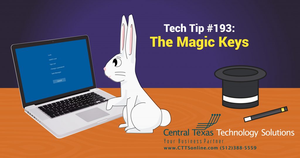 Tech Tip #193: The Magic Keys