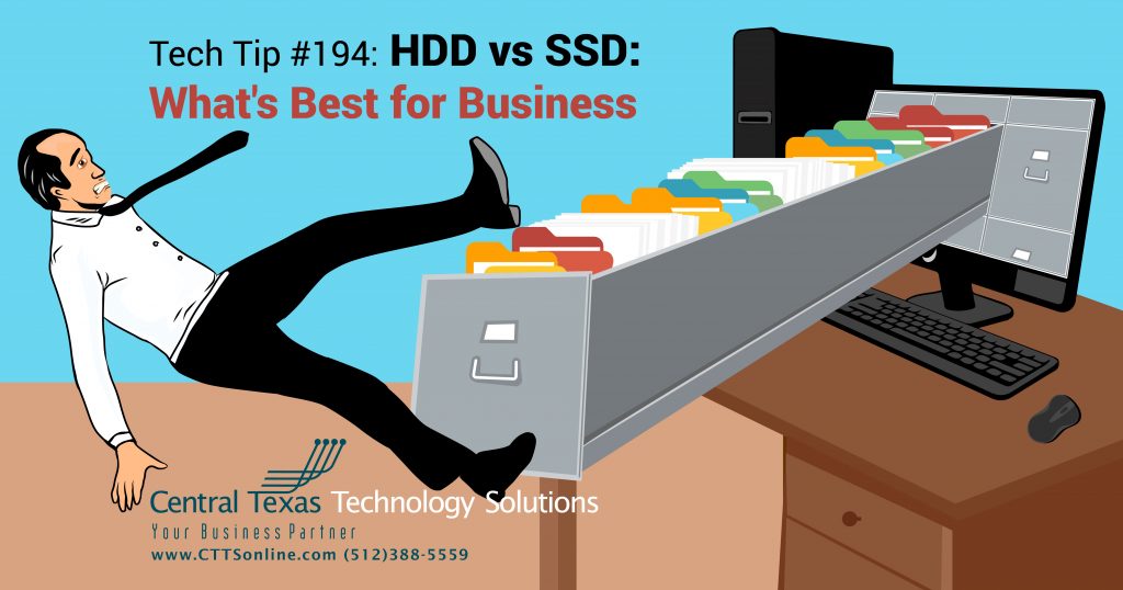 HDD vs SSD for Business Georgetown TX