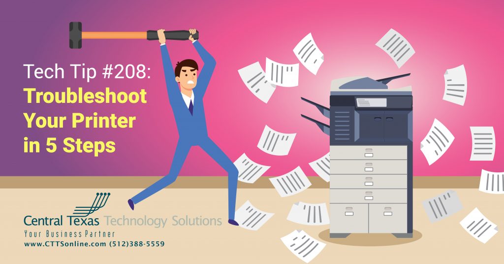 5 Steps to Troubleshoot Your Printer IT Support