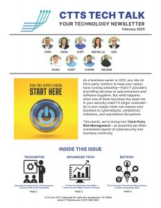 February 2025 CTTS Tech Talk Monthly Newsletter