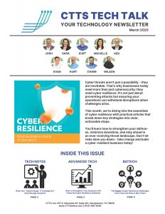 March 2025 CTTS Tech Talk Monthly Newsletter
