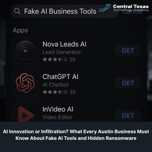 AI Innovation or Infiltration? What Every Austin Business Must Know About Fake AI Tools and Hidden Ransomware