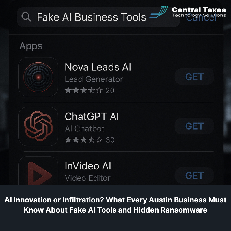 AI Innovation or Infiltration? What Every Austin Business Must Know About Fake AI Tools and Hidden Ransomware