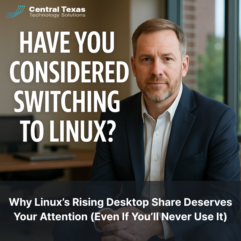 Why Linux’s Rising Desktop Share Deserves Your Attention (Even If You’ll Never Use It)