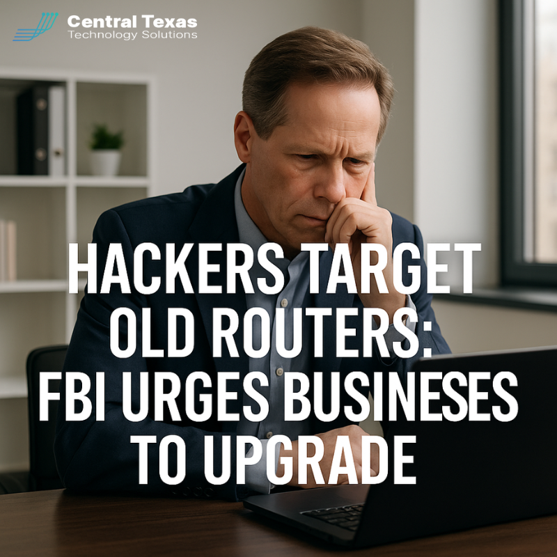 Hackers Target Old Routers: FBI Urges Businesses to Upgrade
