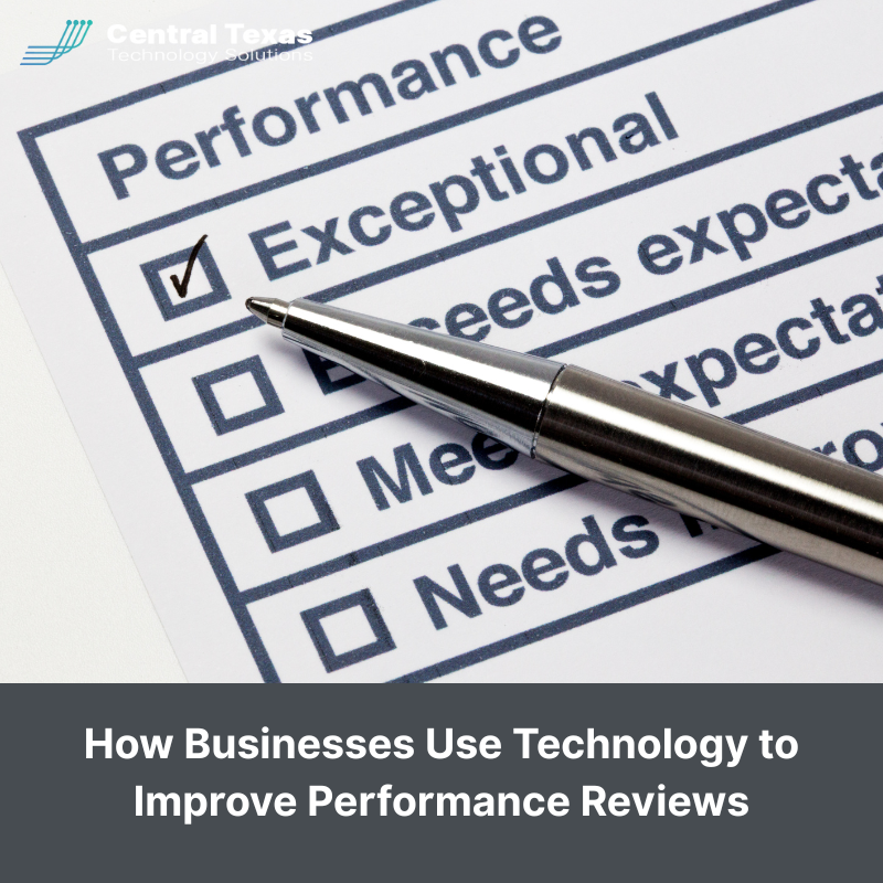 How Businesses Use Technology to Improve Performance Reviews