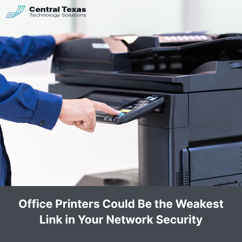 Office Printers Could Be the Weakest Link in Your Network Security