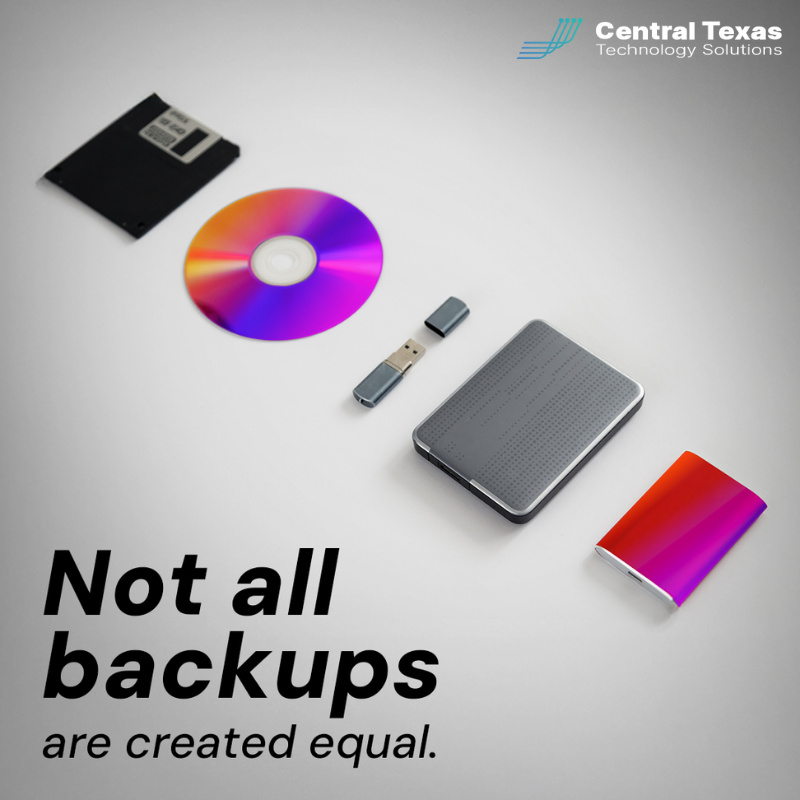 Not All Backups Are Created Equal