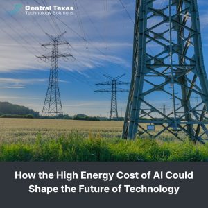 How the High Energy Cost of AI Could Shape the Future of Technology