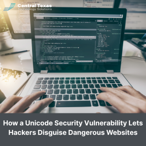 How a Unicode Security Vulnerability Lets Hackers Disguise Dangerous Websites