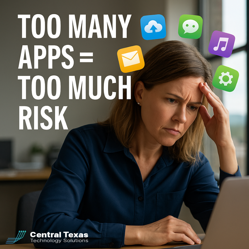 Too Many Apps = Too Much Risk