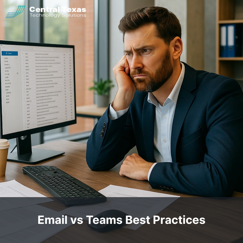 Email vs Teams Best Practices
