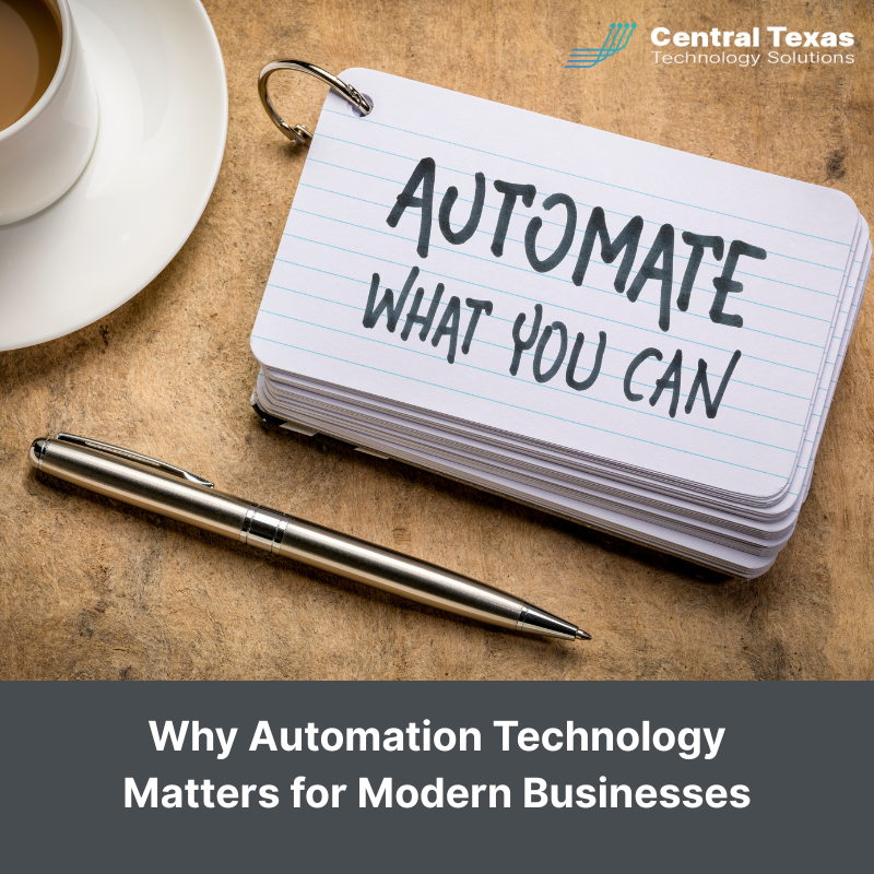 Why Automation Technology Matters for Modern Businesses