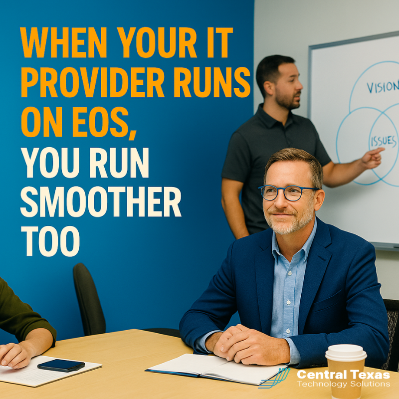 When your IT provider runs on EOS, you run smoother too.