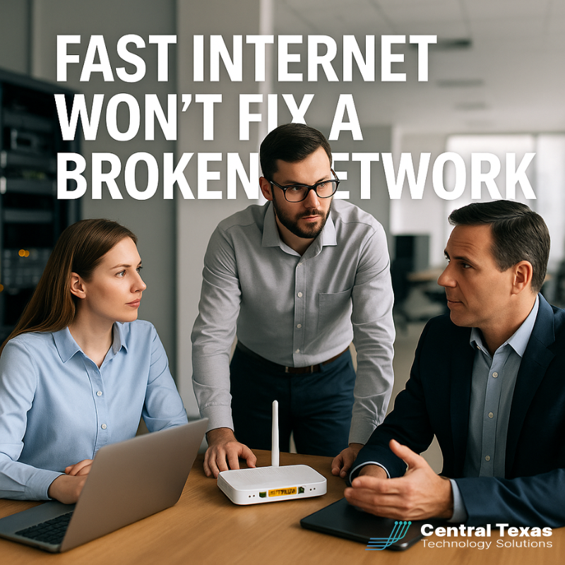 Fast Internet Won't Fix a Broken Network