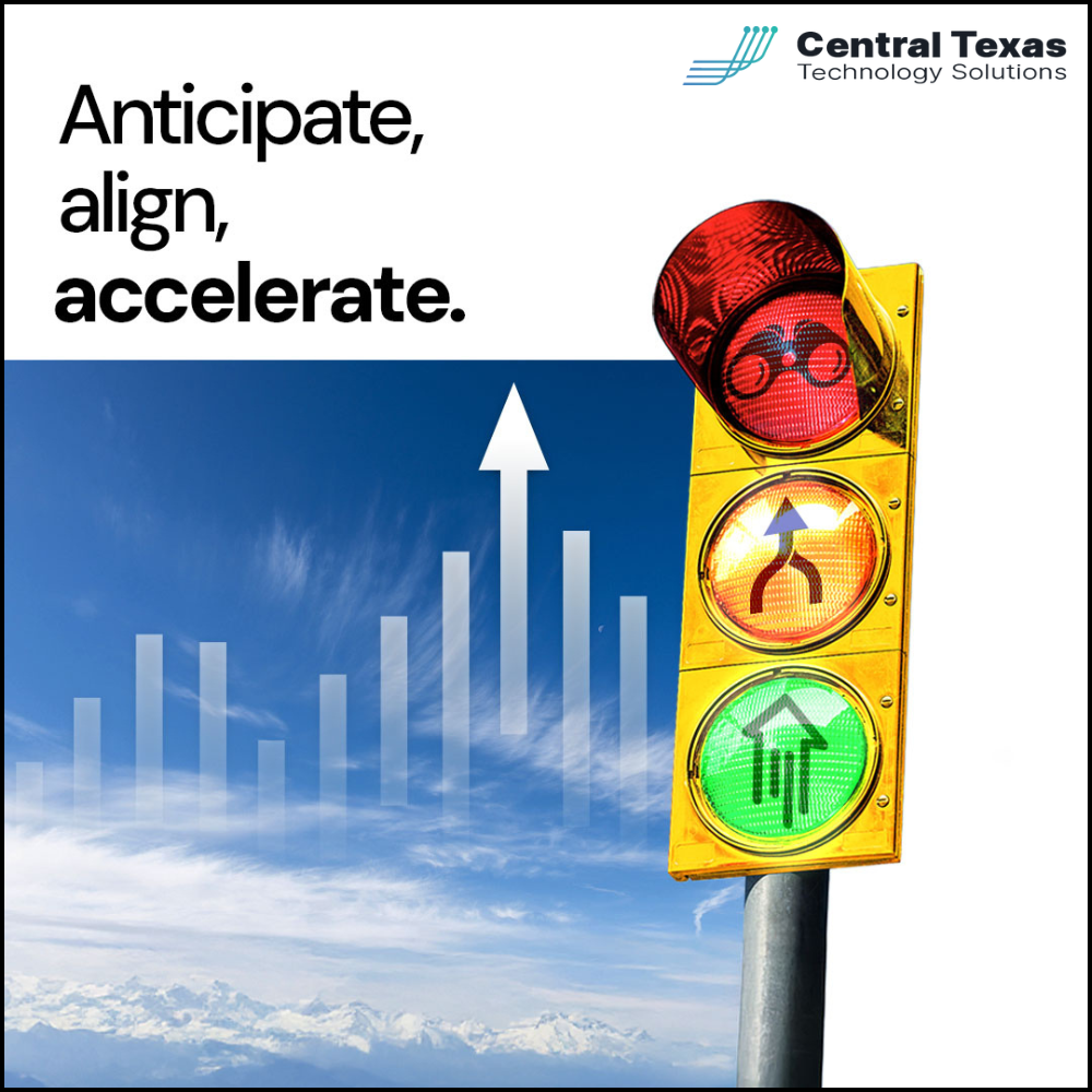 Anticipate, Align, Accelerate.