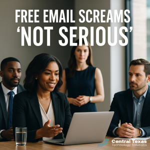 Why Free Email Is Costing You Customers