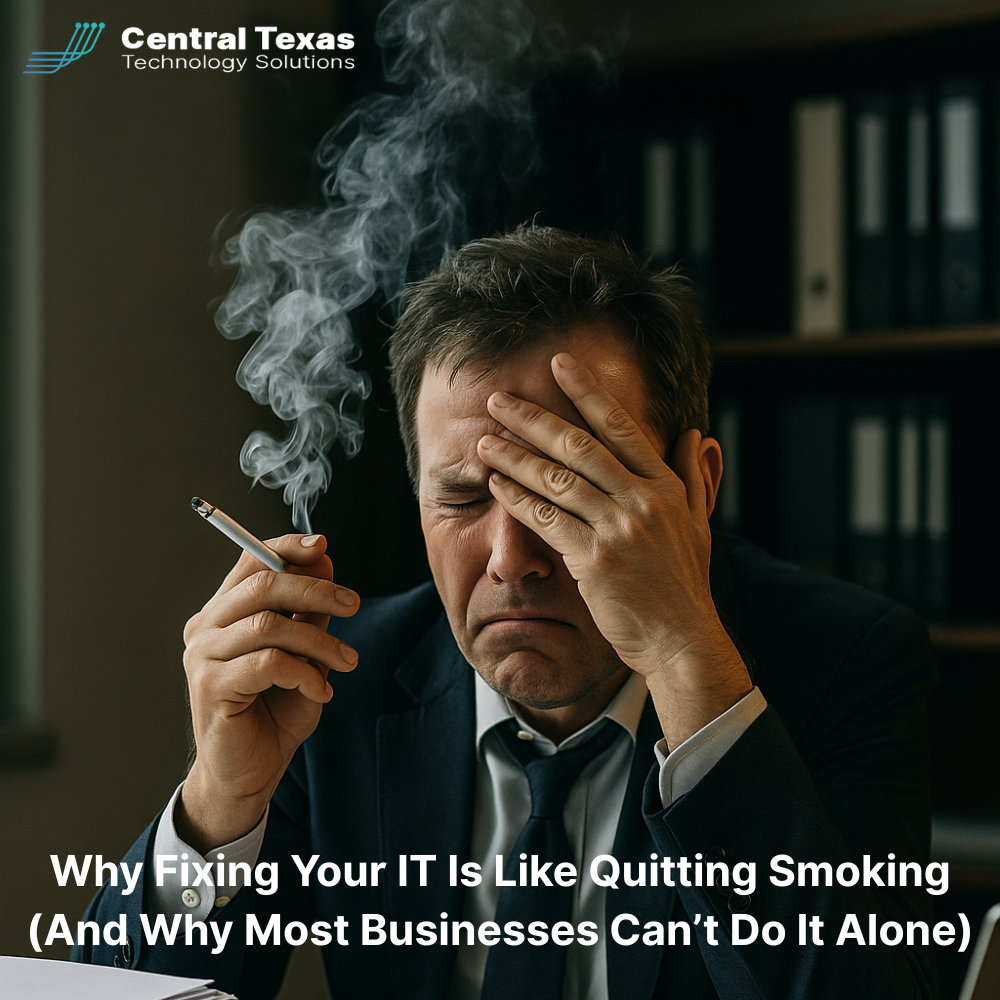 Why Fixing Your IT Is Like Quitting Smoking (And Why Most Businesses Can’t Do It Alone)
