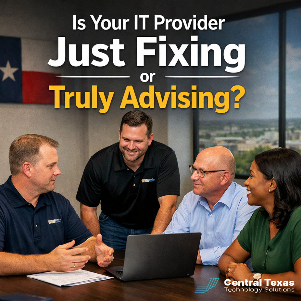 Is Your IT Provider Just Fixing or Truly Advising?