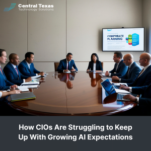 How CIOs Are Struggling to Keep Up With Growing AI Expectations