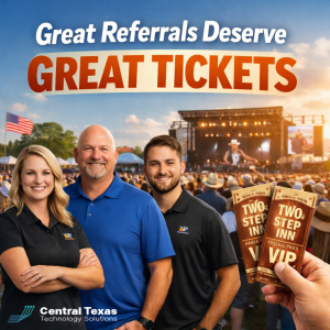 Why CTTS Is Hosting a Client Referral Contest in Central Texas