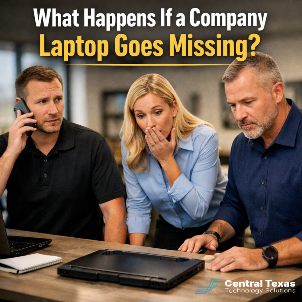 What Happens if a Company Laptop Goes Missing?