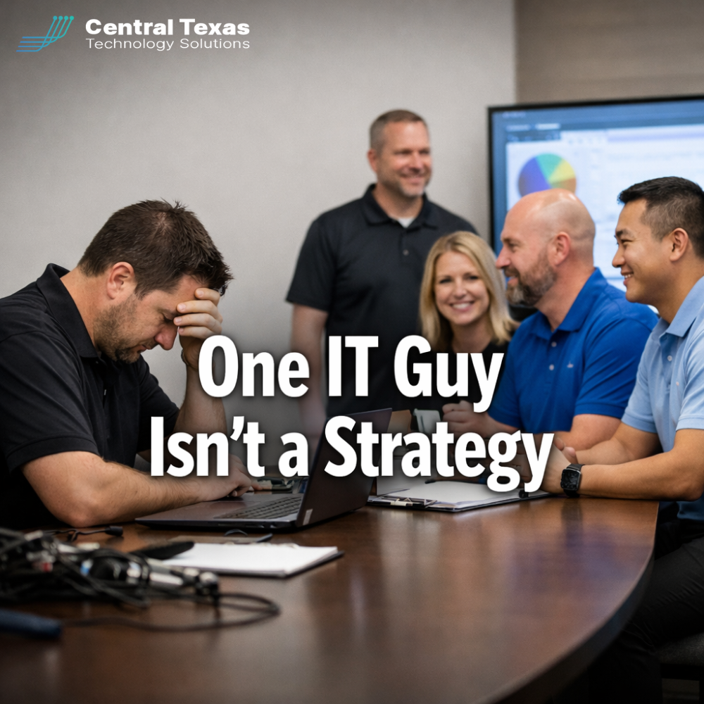 One IT Guy Isn't a Strategy