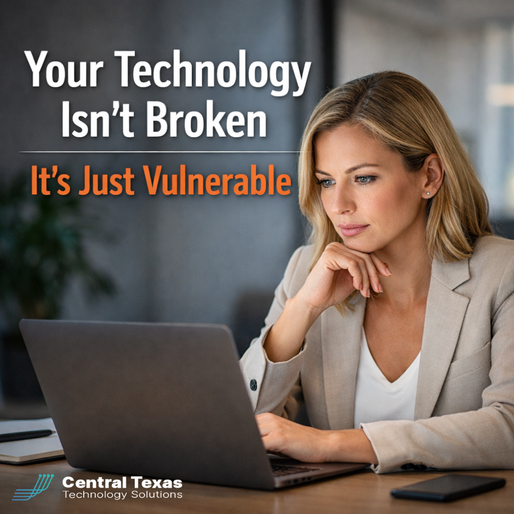 Your Technology Isn't Broken. It's Just Vulnerable.