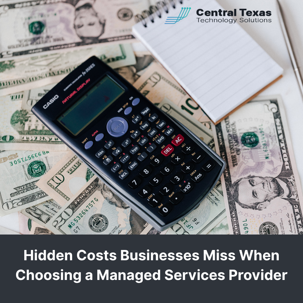 Hidden Costs Businesses Miss When Choosing a Managed Services Provider
