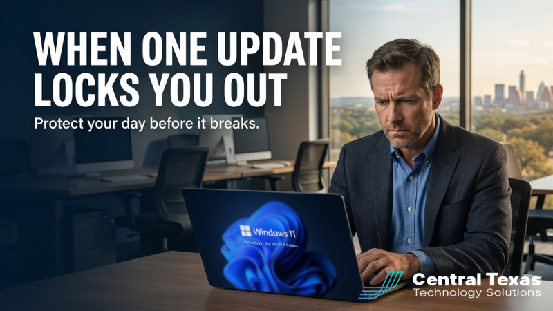 When One Update Locks You Out