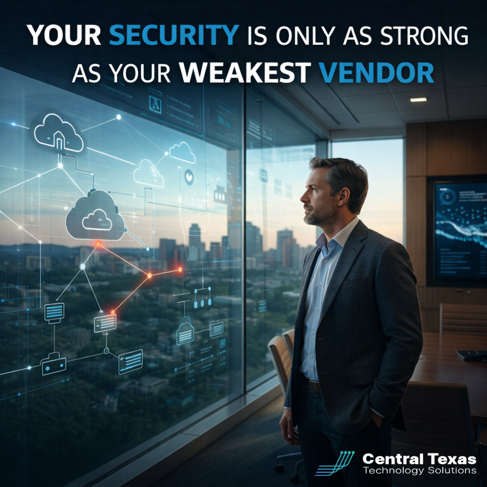 Your Security is Only as Strong as Your Weakest Vendor