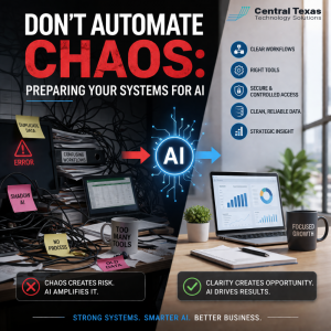 Don't Automate Chaos: Preparing Your Systems for AI