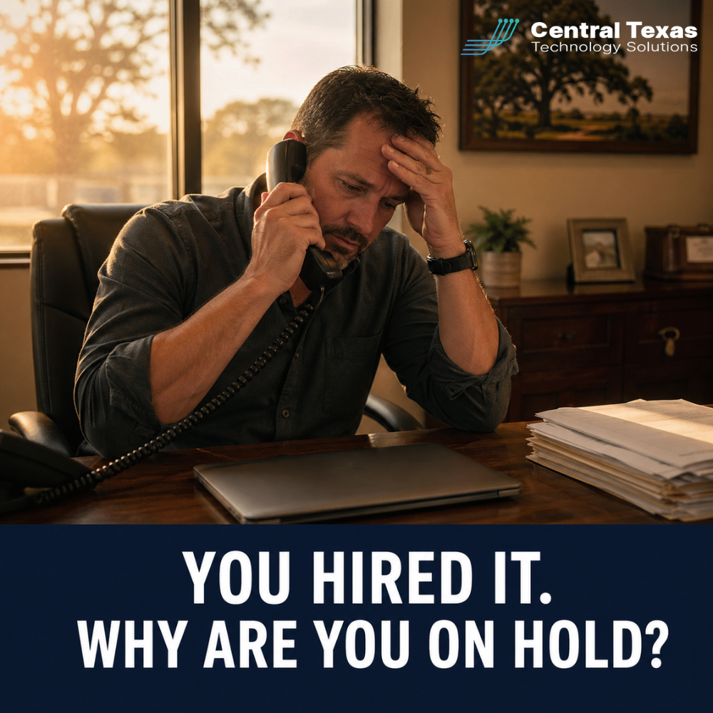 You Hired IT. Why are you on hold?