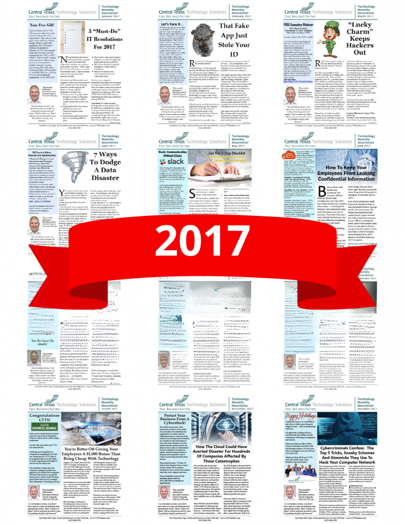 2017 Newsletter Archives