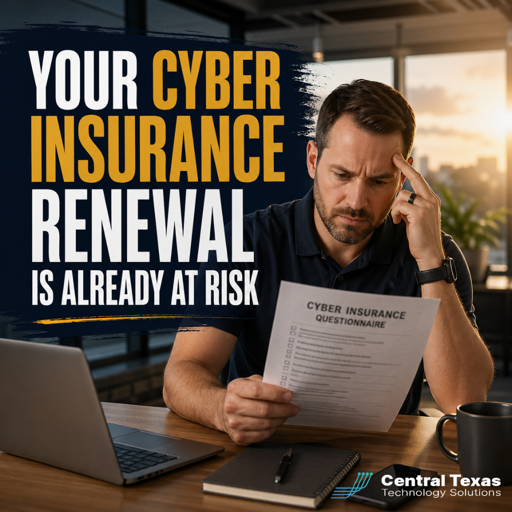 Your Cyber Insurance Renewal is Already at Risk