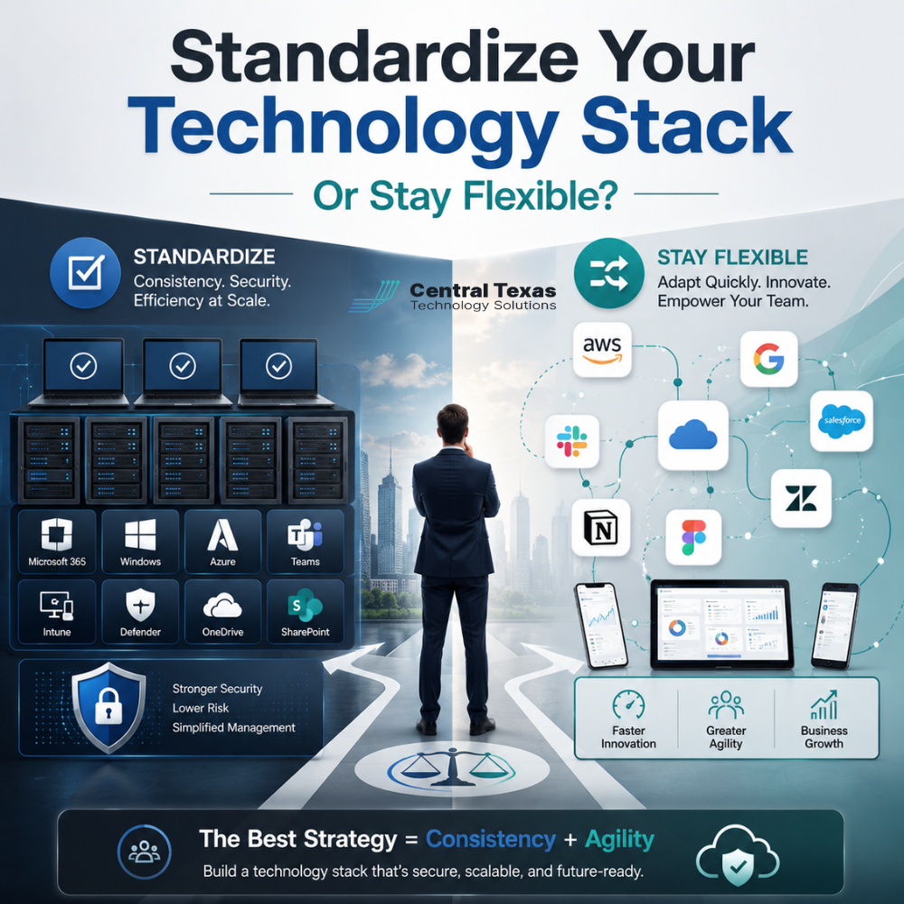 Standardize Your Technology Stack or Stay Flexible?