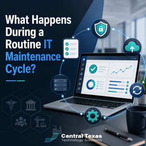 What Happens During a Routine IT Maintenance Cycle?