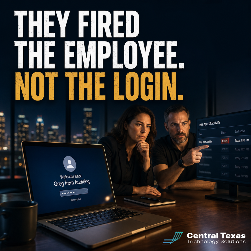 They Fired The Employee. Not The Login.