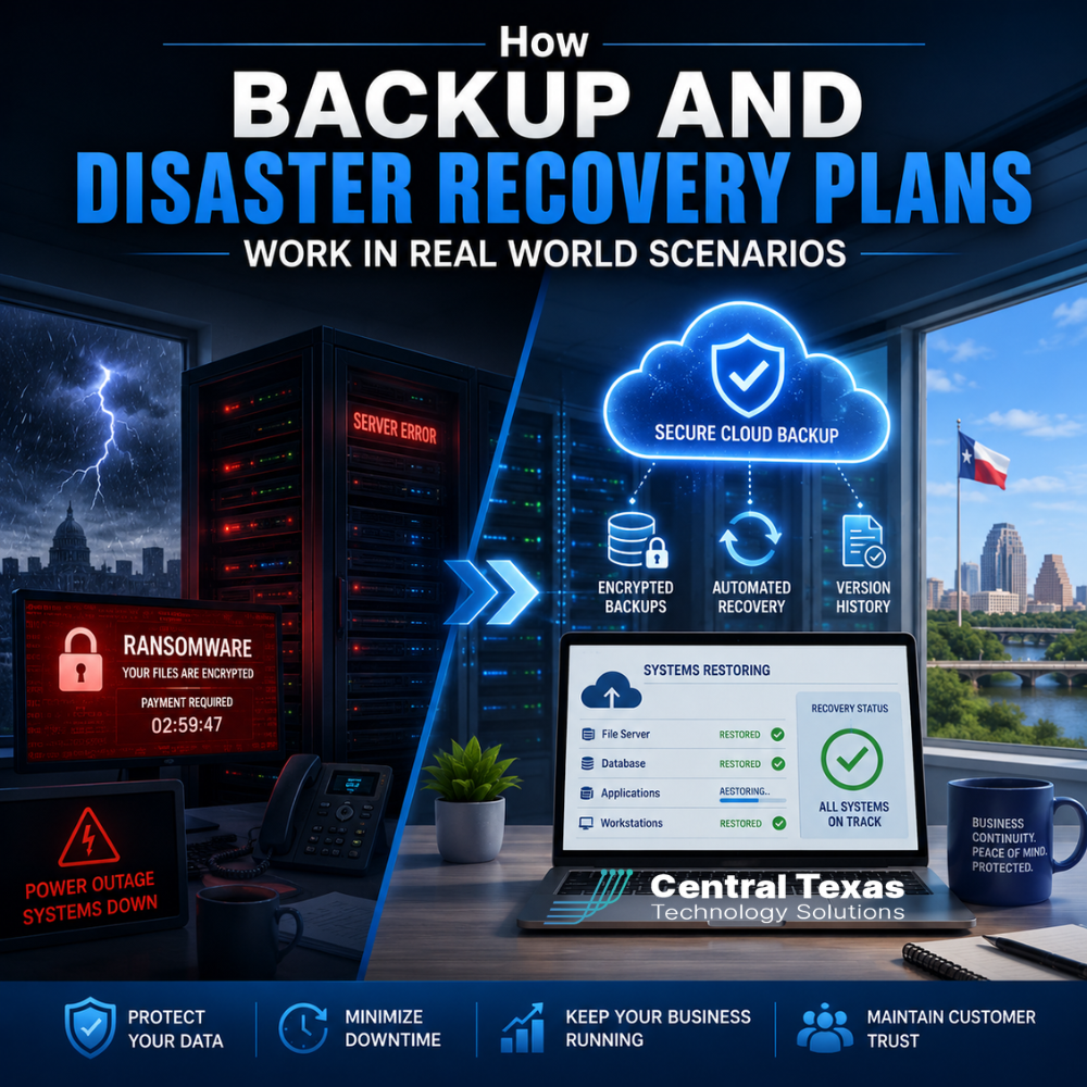How Backup and Disaster Recovery Plans Work in Real World Scenarios